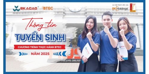 THÔNG TIN TUYỂN SINH CHƯƠNG TRÌNH THỰC HÀNH BTEC NĂM 2025