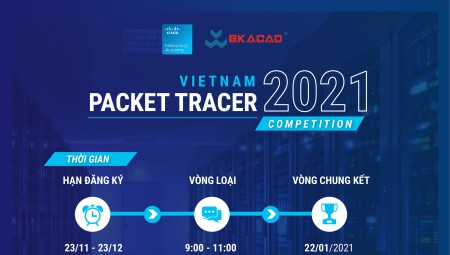 THÔNG BÁO CUỘC THI VIETNAM PACKET TRACER COMPETITION 2021