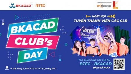 BKACAD CLUB's DAY | TUYỂN THÀNH VIÊN CÂU LẠC BỘ (ĐỢT 1)