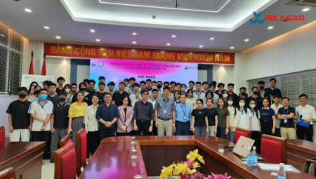 BKACAD THAM GIA HƯỚNG NGHIỆP CHO SINH VIÊN UNETI