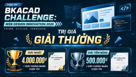 CÔNG BỐ GIẢI THƯỞNG | BKACAD CHALLENGE: WEB DESIGN INNOVATION 2026