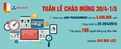 Tuần lễ Chào mừng 30/4-1/5