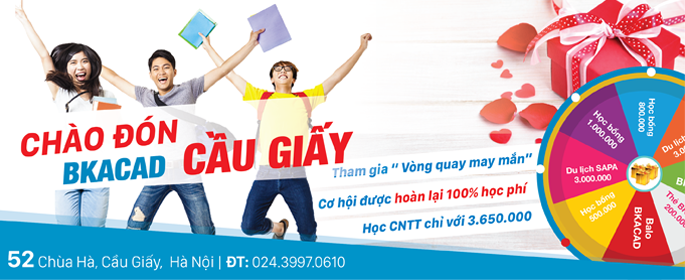 CHÀO ĐÓN BKACAD CẦU GIẤY