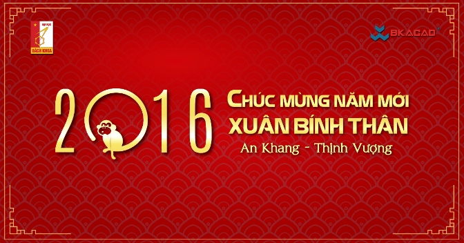 Thông báo lịch nghỉ Tết Âm Lịch 2016