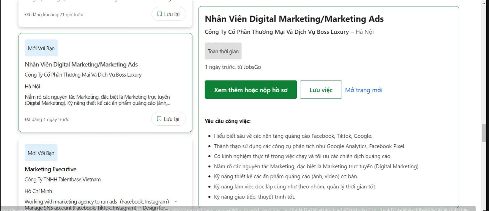 tin tuyen dung marketing